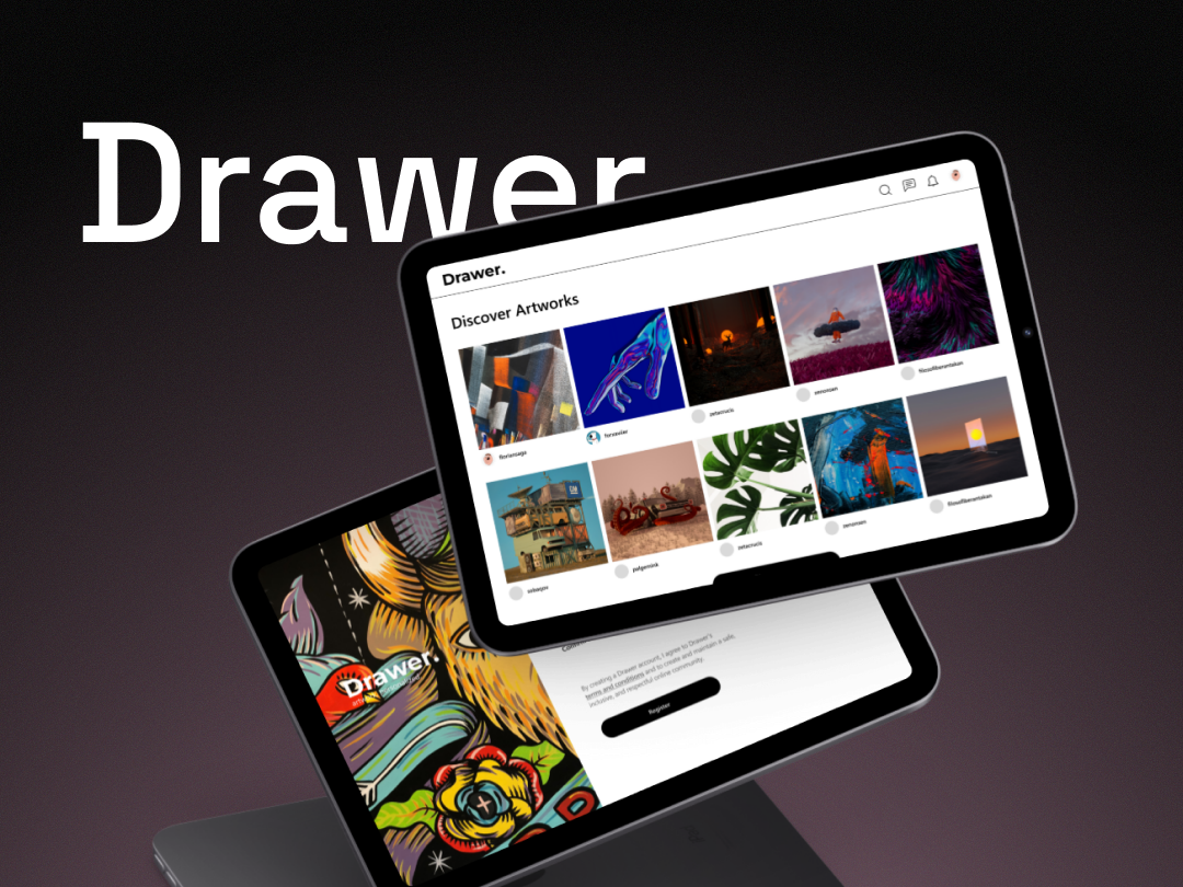 Drawer Landing Page