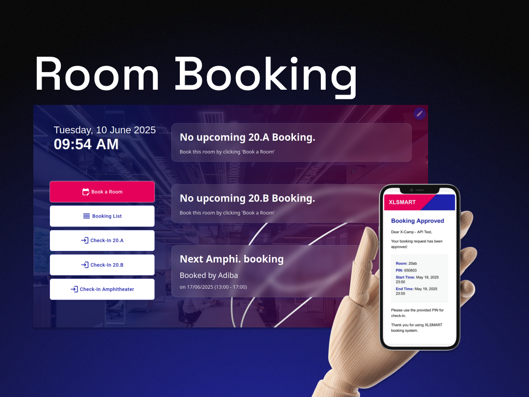 XLSmart Room Booking System